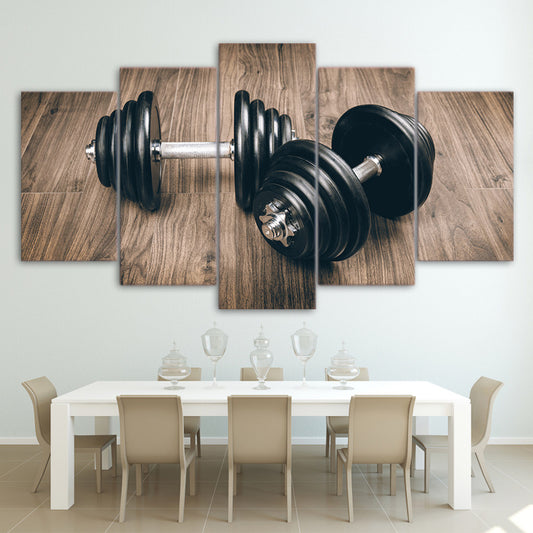 Limited Edition 5 Piece Dumbbell Canvas