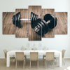 Limited Edition 5 Piece Dumbbell Canvas